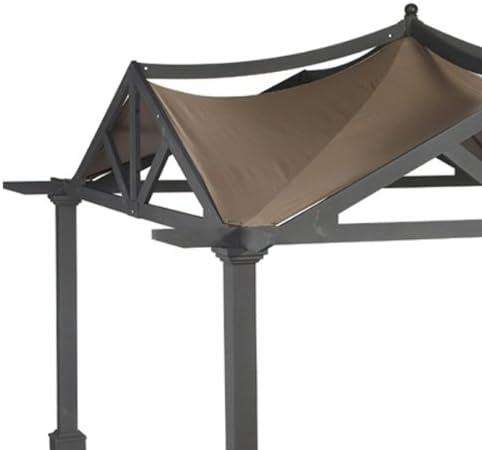 Beige RipLock 350 Garden Pergola Replacement Canopy Top Cover