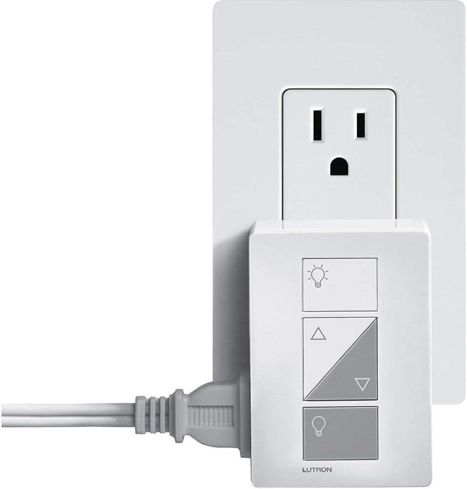 Lutron Caséta Wireless Smart Lighting Lamp Dimmer | PD-3PCL-WH