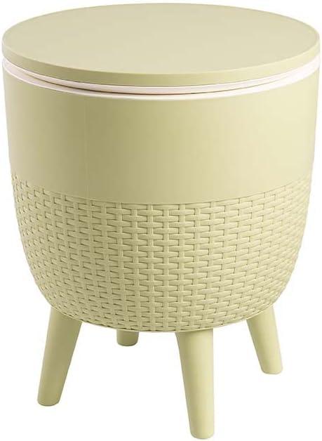 Cancun Resin Outdoor 2-In-1 Side Table and Cooler