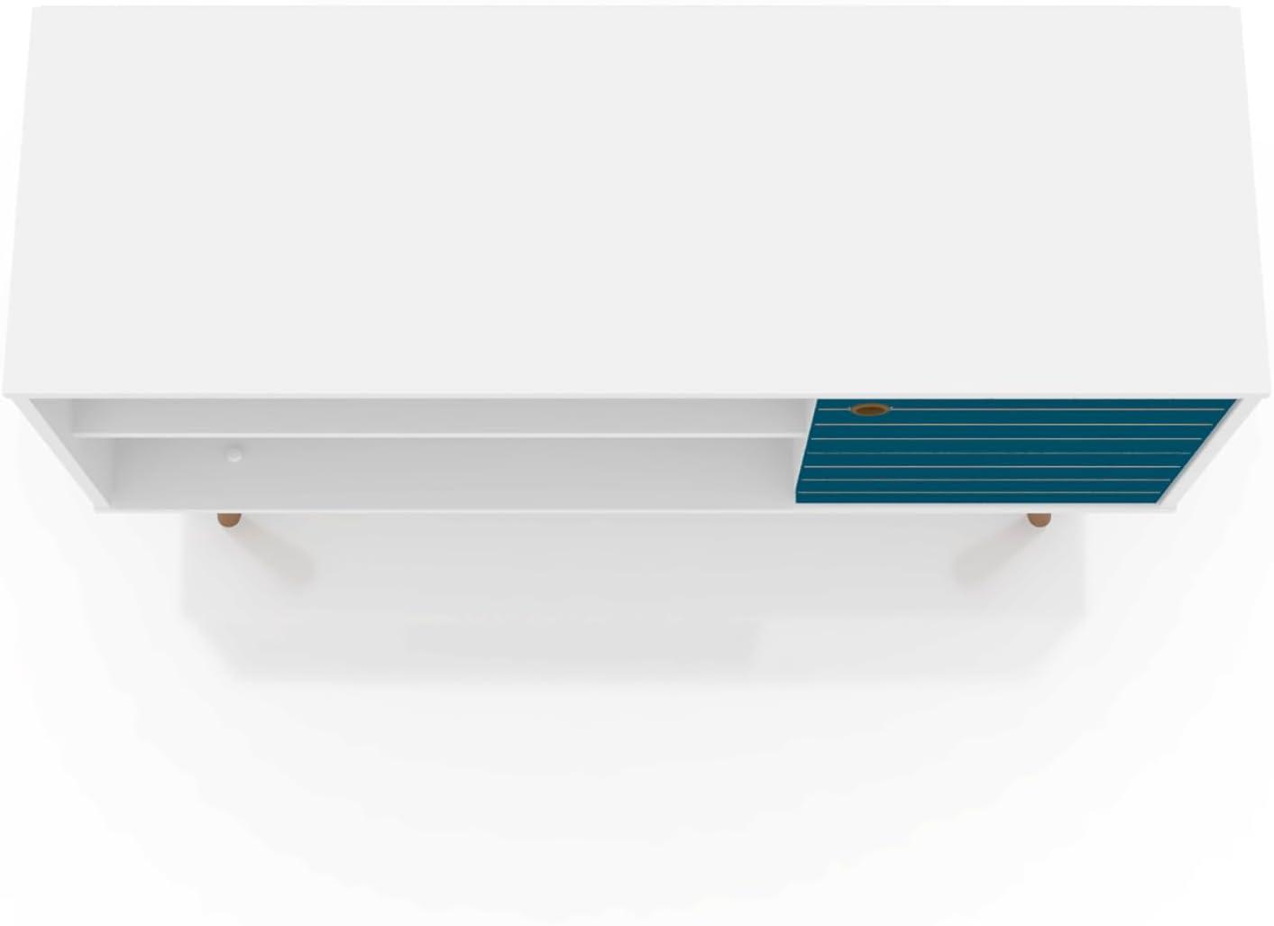 Liberty 42.52" Mid-Century Modern TV Stand with 2 Shelves and 1 Door