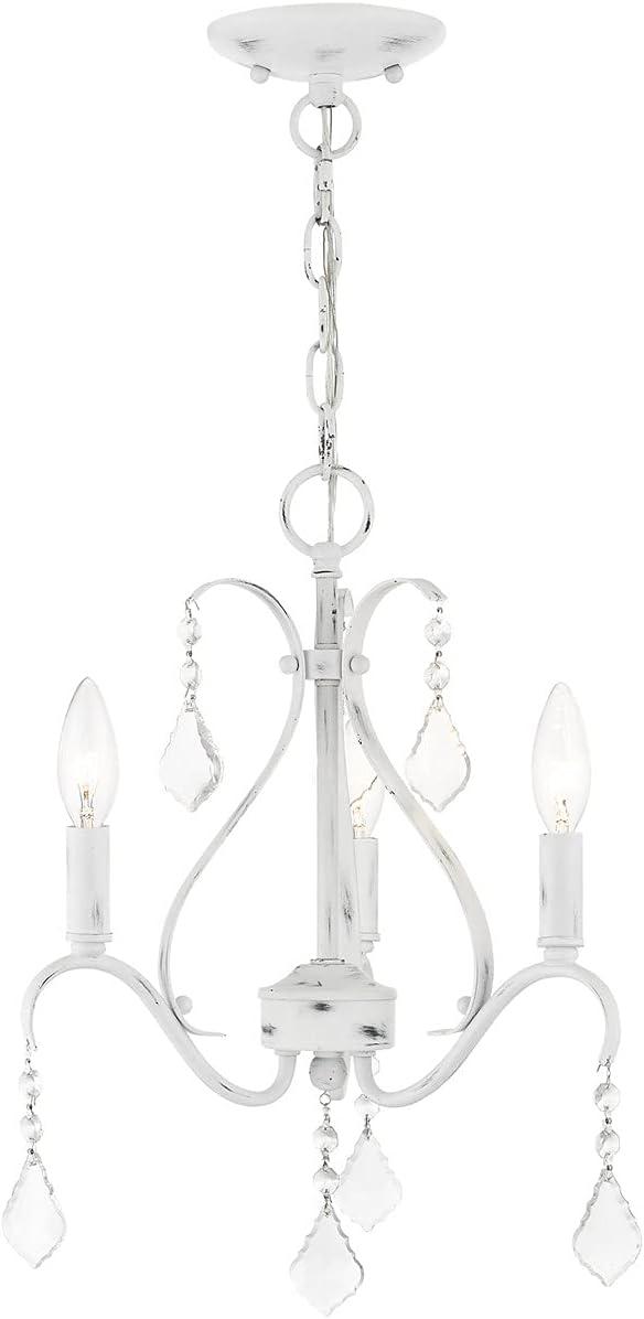 Livex Lighting Caterina 3 - Light Chandelier in  Antique White