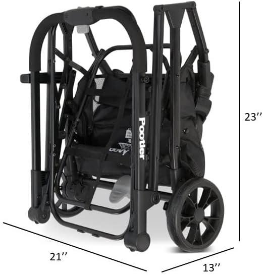 joovy Pootler 2-In-1 Pet Stroller And Carrier