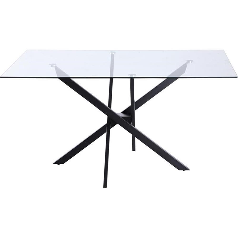 Meridian Furniture Xander Dining Table in Matte Black