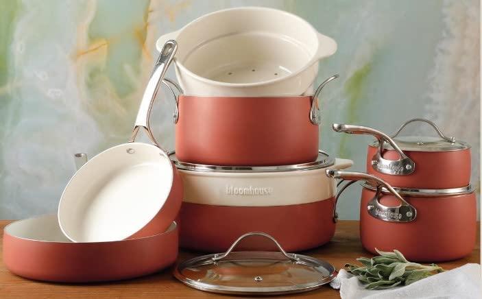 12 - Piece Non-Stick Aluminum Cookware Set