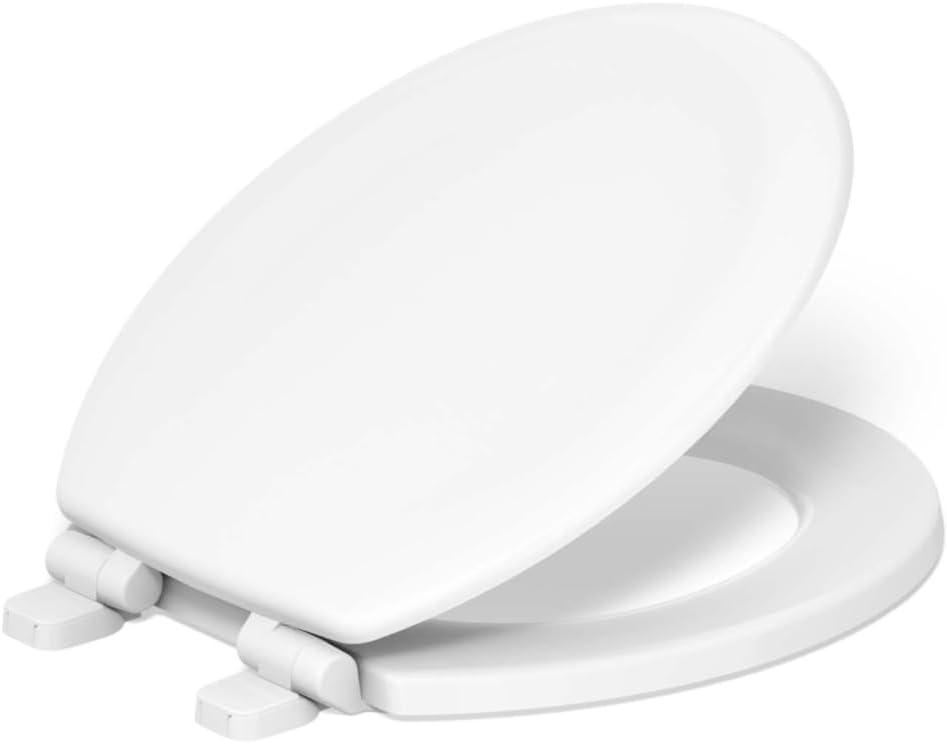 Stonewood Quiet-Close Compression-Molded Wood Toilet Seat