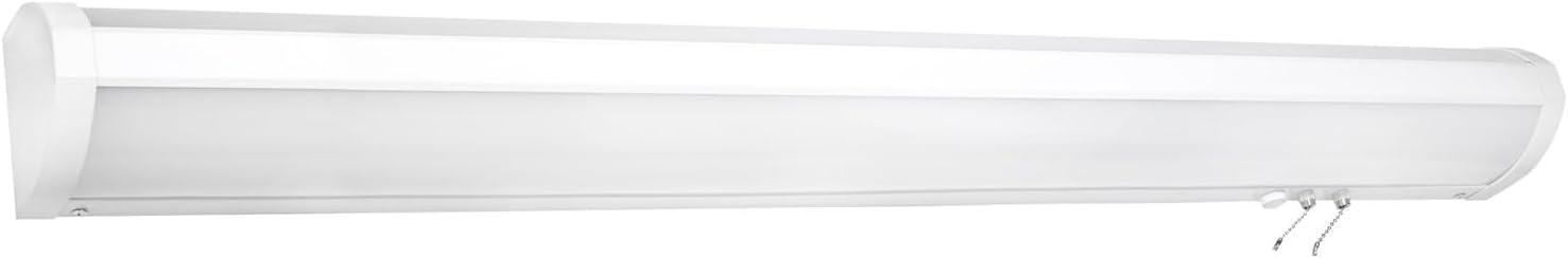36-Inch Adjustable White LED Linear Bathroom Light Fixture