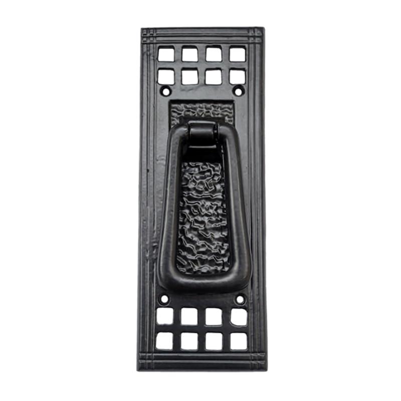 Adonai Hardware "Joppa Antique Iron Door Knocker (Black Powder Coated)