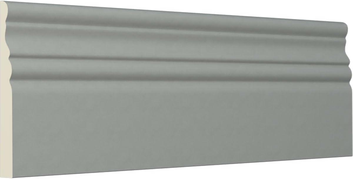 Ekena Millwork 4 1/2"H x 1/2"P x 94 1/2"L Kepler Baseboard Moulding