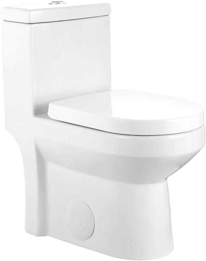 Tiny Bathrooms White 24.5in Elongated Toilet