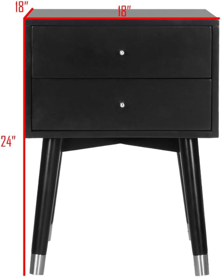 Lyla Retro Nightstand  - Safavieh