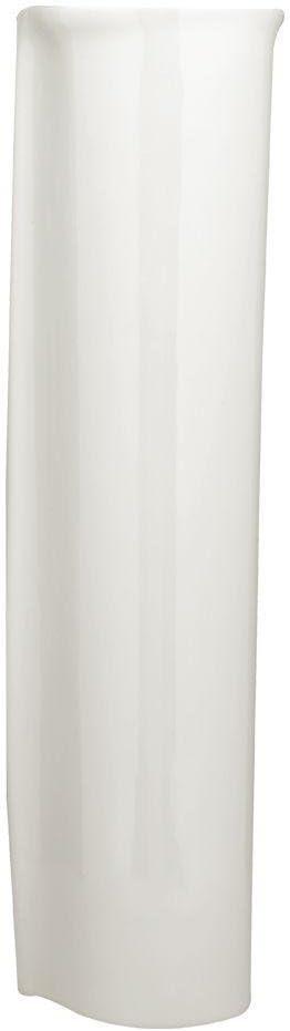 White Vitreous China Pedestal Sink Leg, 30-inch Height