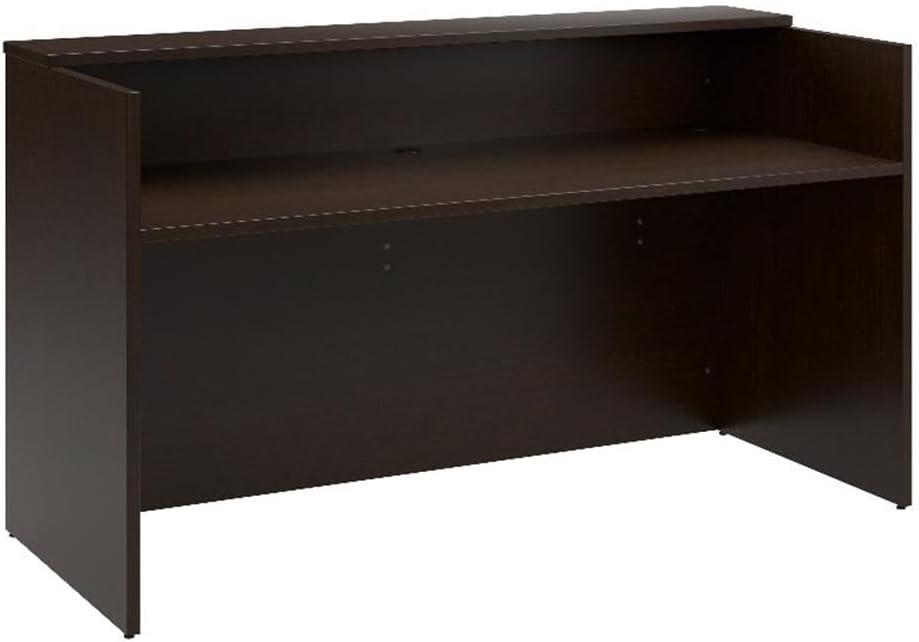 Bush Business Furniture Bush Business Furniture Arrive 72W x 30D Reception Desk with Shelf