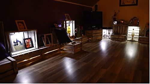 Dimmable Battery Included COB Cordless LED Light, Adjustable Brightness, 200 Lumen, Batteries & Adhesive Strips Included, 4-Pack