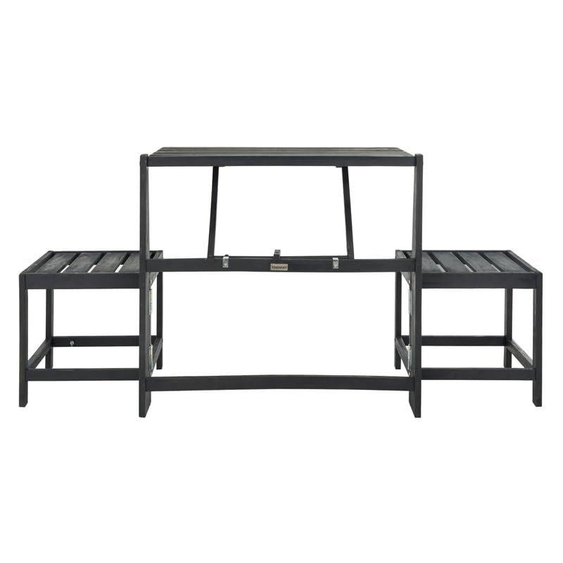 Belamy Transformer Bench - Outdoor - PAT6752 - Dark Slate Gray - Safavieh