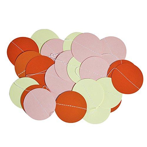 Orange Fall Party Hanging Decorations Thanksgiving Party Ceiling Hangings Wedding Decorations Tissue Paper Pom-Poms Tassel Garlands Baby Shower Birthday Party Decorations SF1