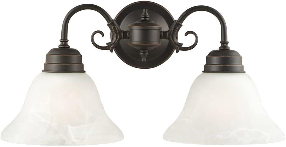 Design House Millbridge Wall Mount Sconce in Oil-Rubbed Bronze, 2-Light