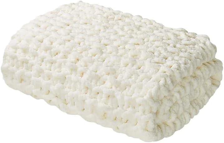 Chenille Chunky Knit Throw