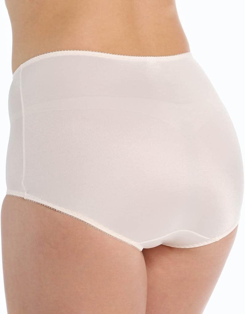 Soft Taupe High Rise Lace Panel Shapewear Briefs 2-Pack
