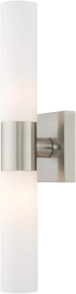 Livex Lighting Aero 2 - Light Vanity in  Brushed Nickel