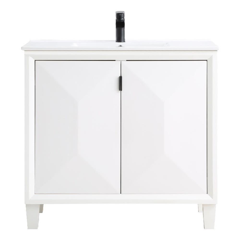 Manhattan Comfort Hyde Vanity Sink, 24 in, 24 INCH