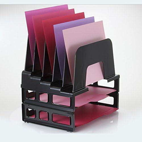 Officemate Letter Trays and Incline Sorter, Black (22112)