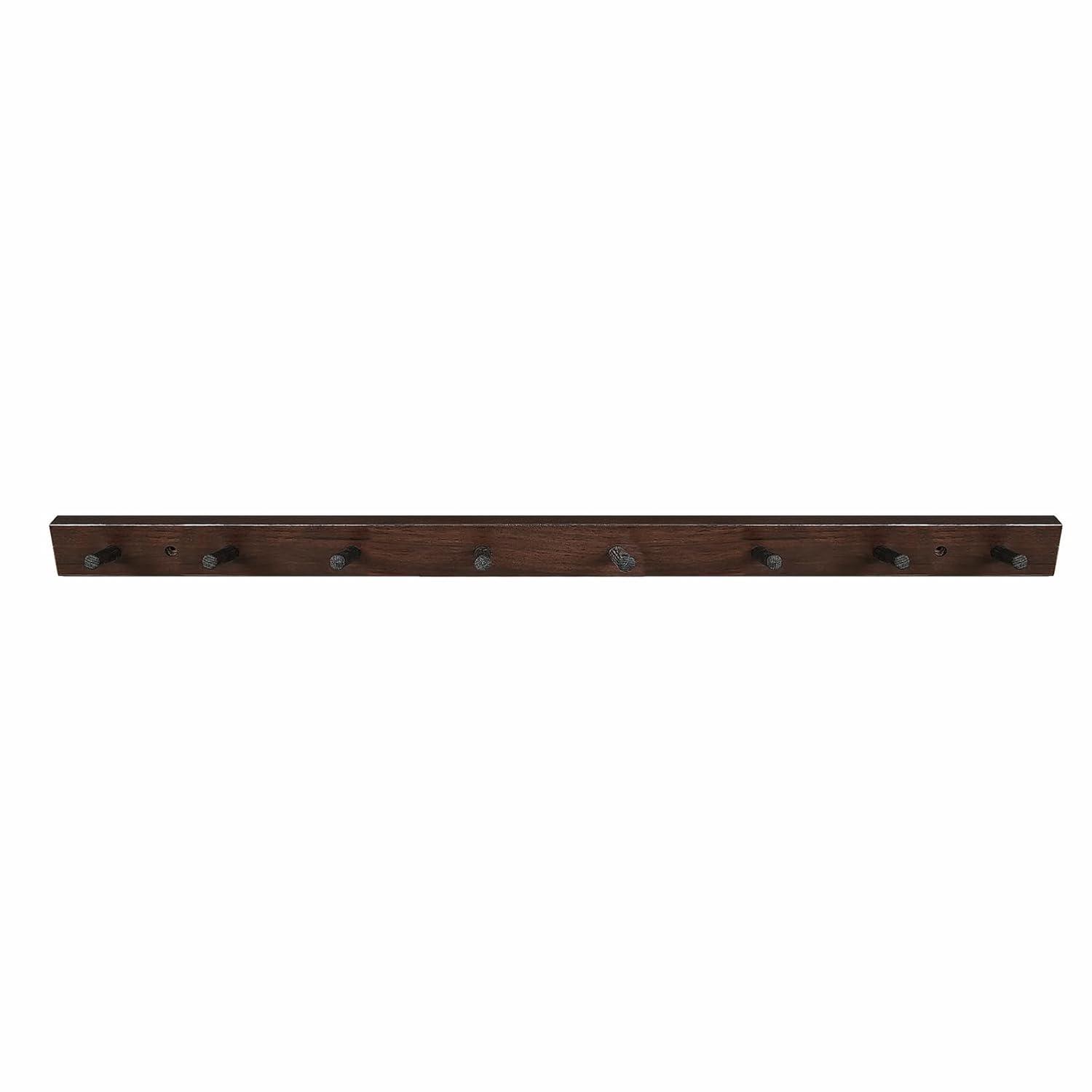 CONSDAN Solid Wood Wall Wall Mounted Coat Rack