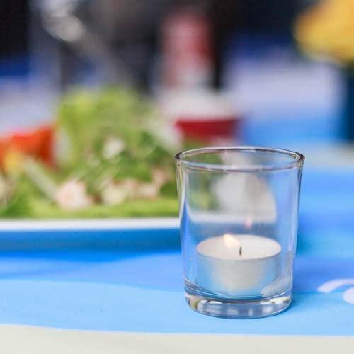 Richland Tealight Candles White Unscented Set of 125