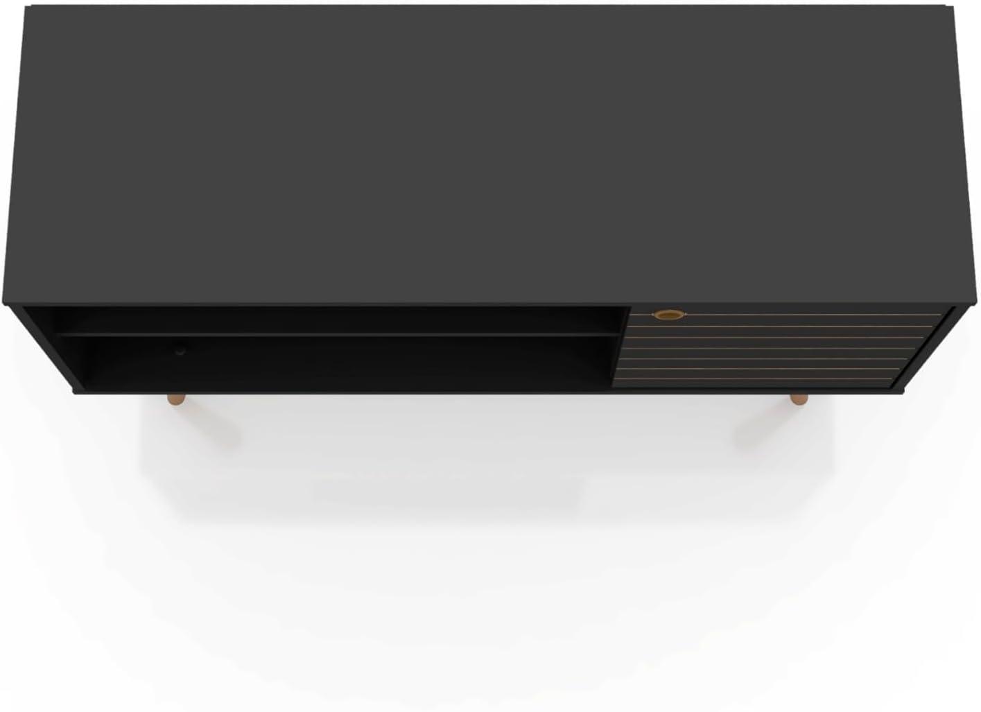 Liberty 42.52" Mid-Century Modern TV Stand with 2 Shelves and 1 Door
