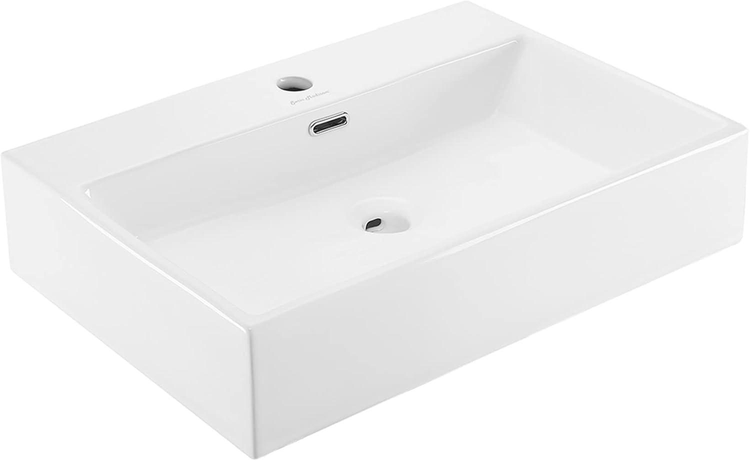 Claire 24" Rectangle Wall-Mount Bathroom Sink