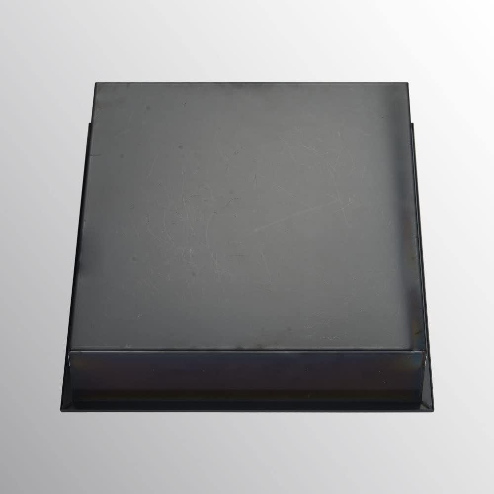 14'' x 14'' Black Stainless Steel Shower Niche