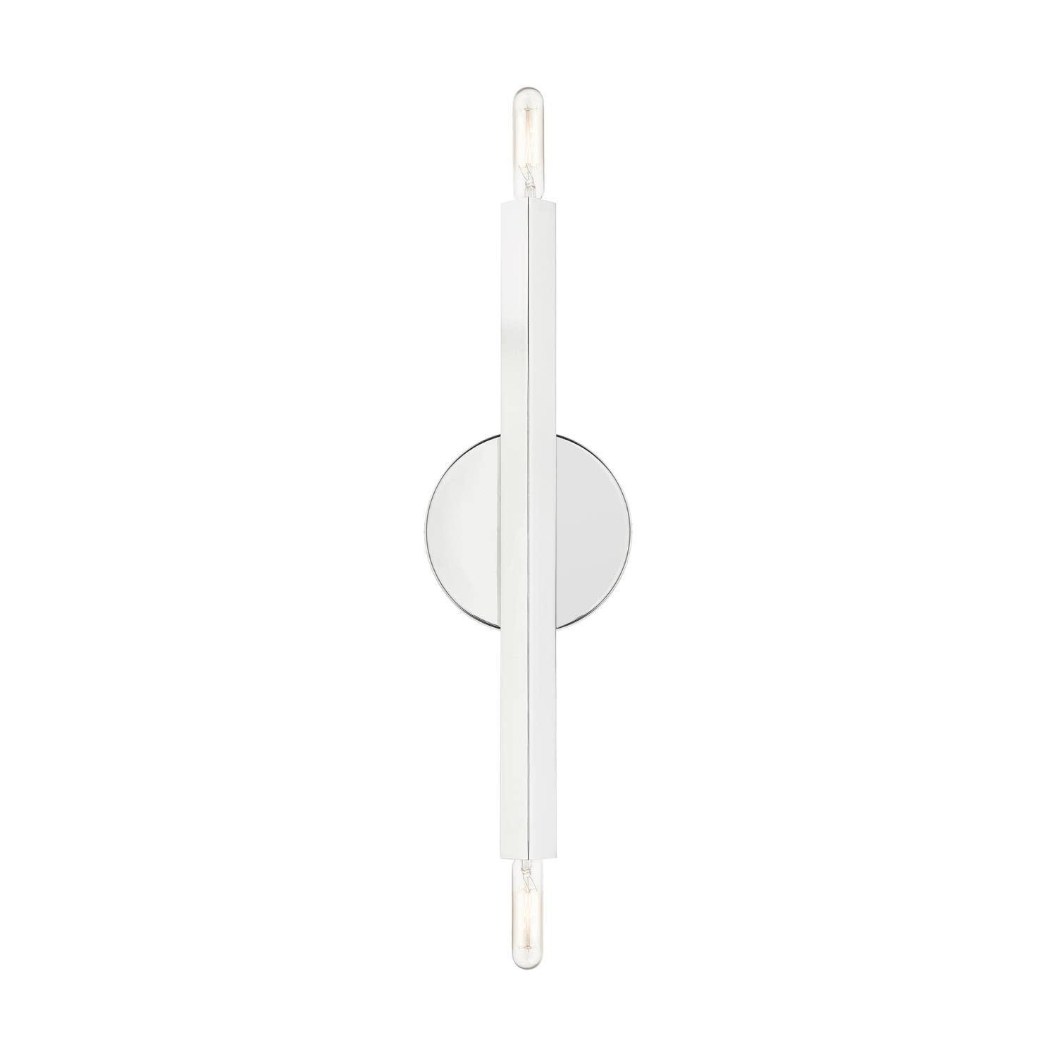 Livex Lighting Moco 2 - Light Wall Light in  Polished Chrome