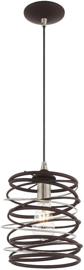 Livex Lighting Geometric 1 - Light Pendant in  Bronze