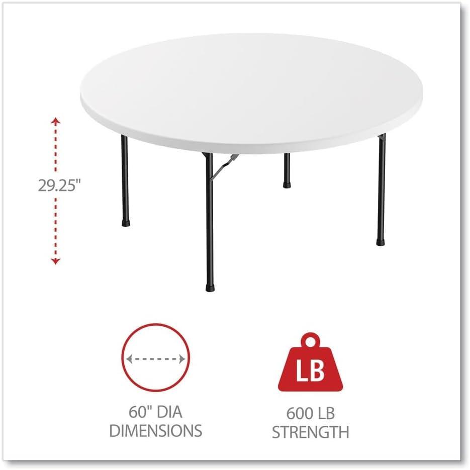 Alera® 60'' Circular Folding Table