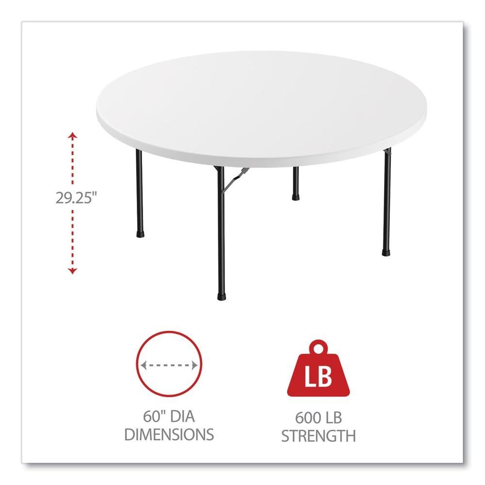 Alera® 60'' Circular Folding Table