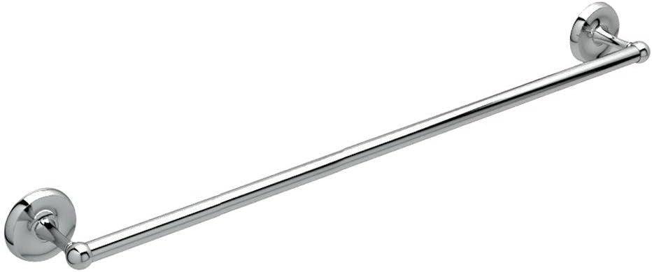 Designer II 30-Inch Polished Chrome Wall Mounted Towel Bar