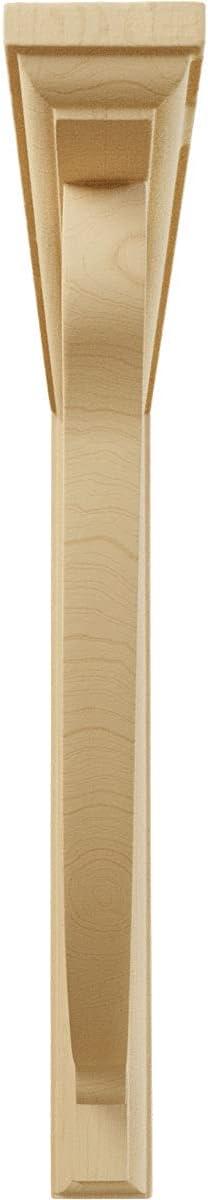 Ekena Millwork Crendon 12'' H x 1.50'' W x 12'' D Wood Bracket / Corbel