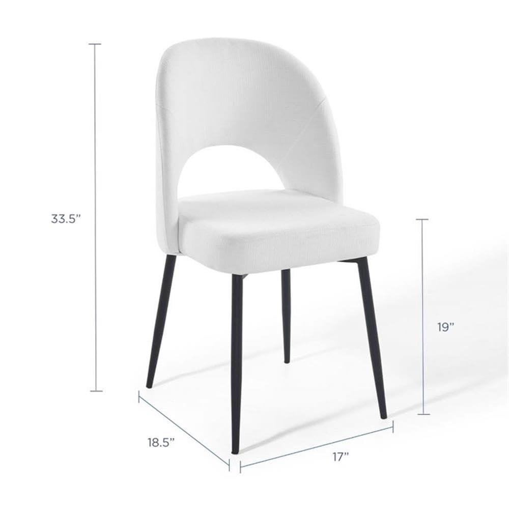 Modway Rouse Upholstered Fabric Dining Side Chair