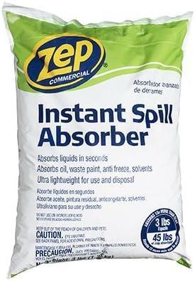 Zep Commercial Instant Spill Multipurpose Absorber 3lb/48 ounce bag, Absorbents,