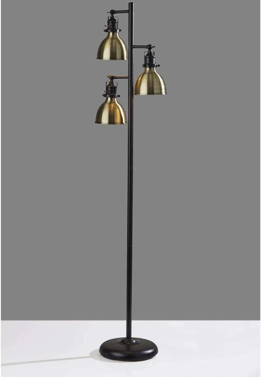 Alden Iron Triple Head Floor Lamp (65")