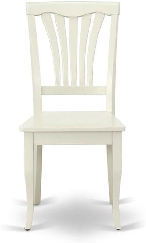 Avon Dining Room Chair with Wood Seat - Linen White - Set of 2