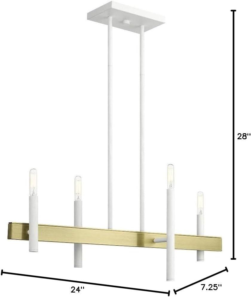 Lighting Lumens 6 - Light Kitchen Island Chandelier