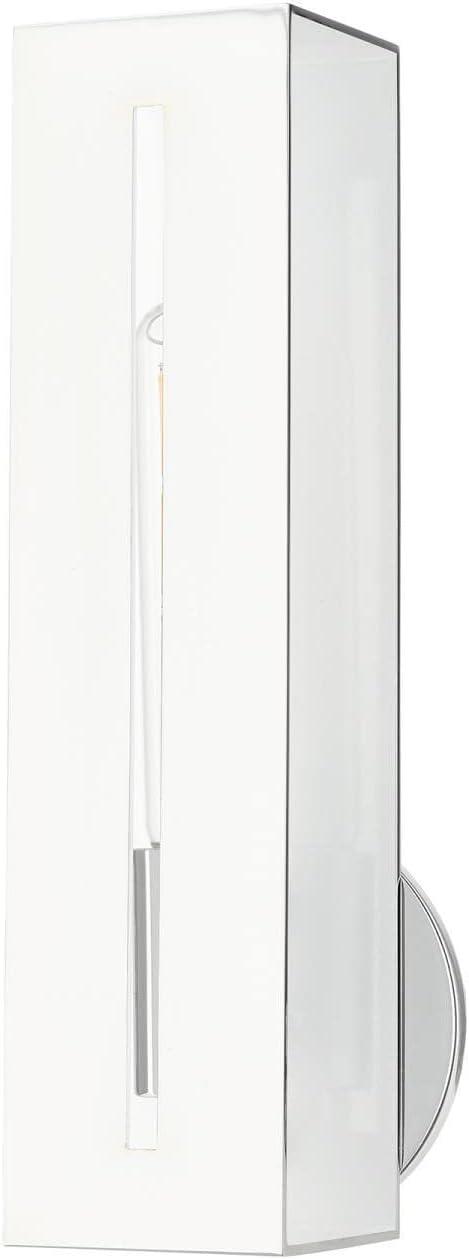 Livex Lighting Soma 1 - Light Wall Light in  Polished Chrome