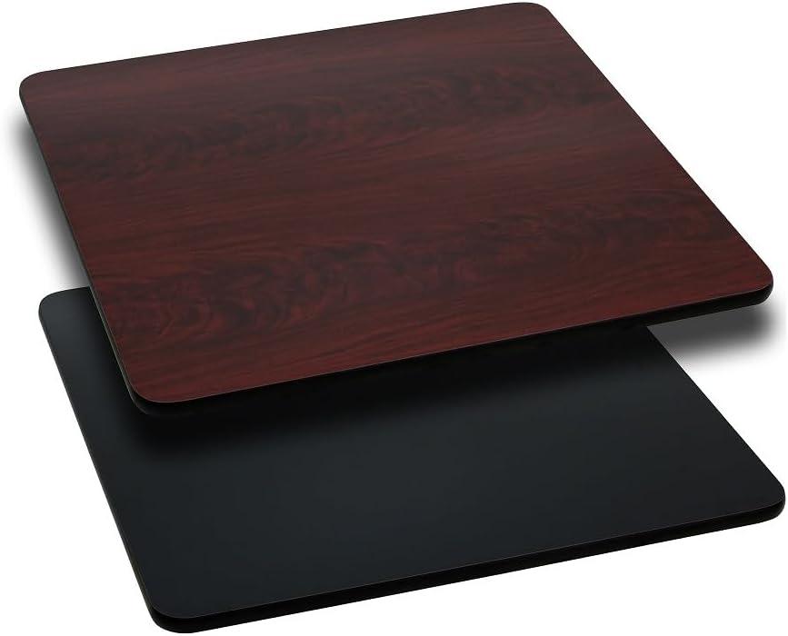 Flash Furniture 36" Square Table Top with Reversible Laminate Top