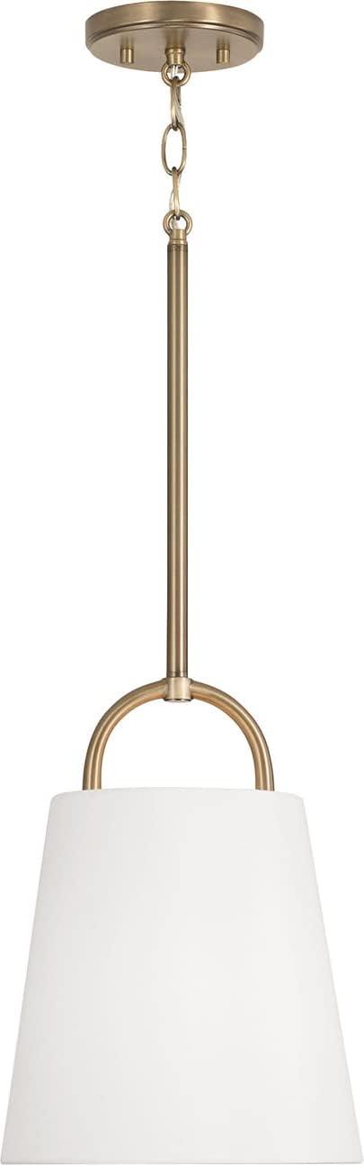 Capital Lighting Brody 1 - Light Pendant in  Aged Brass