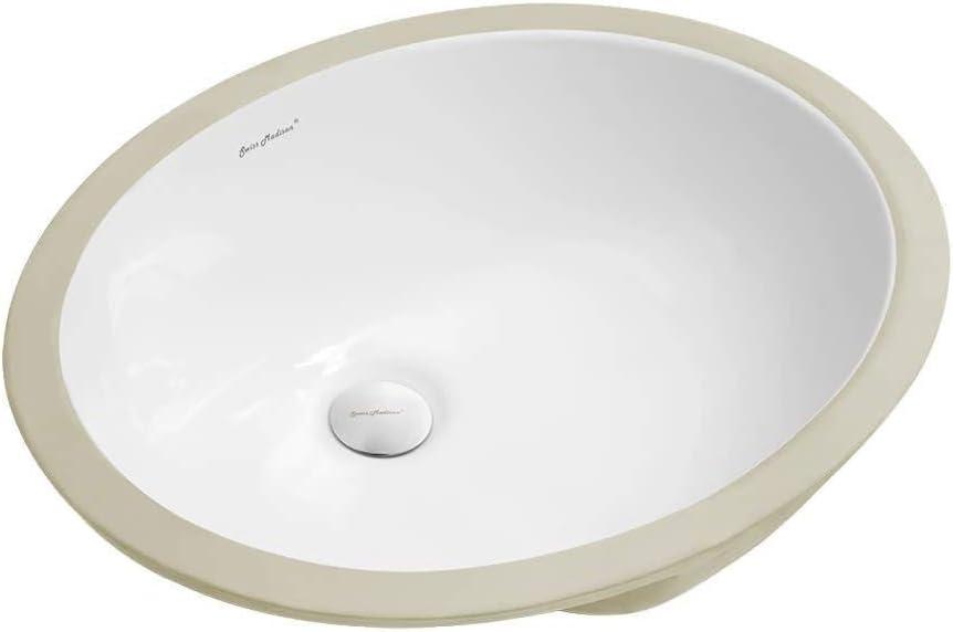Monaco 19 Oval Under-Mount Bathroom Sink