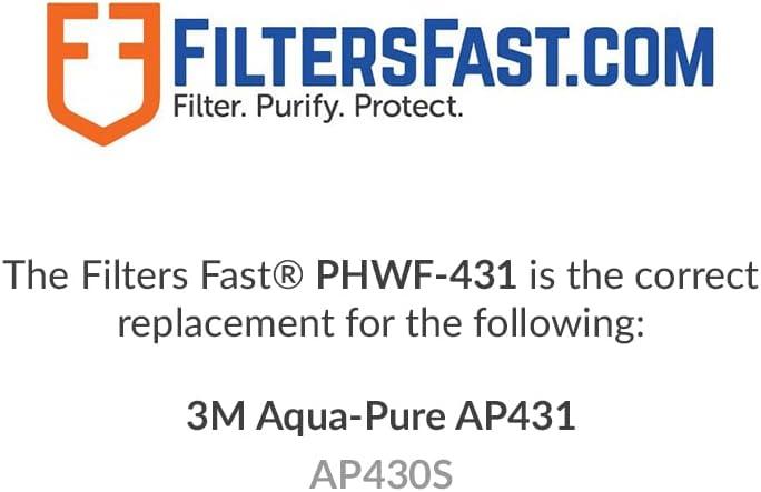 PureH2O PHWF-431 Replacement for 3M Aqua-Pure AP431