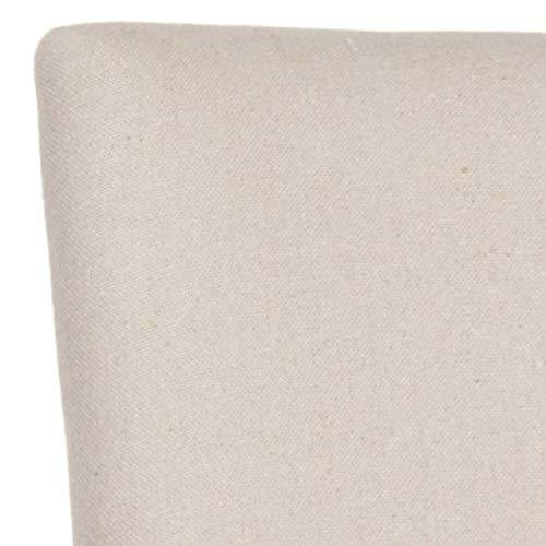 Becca 19" H Dining Chair With Nail Head Trim - MCR4502 - Ivory/Grey - Safavieh Couture