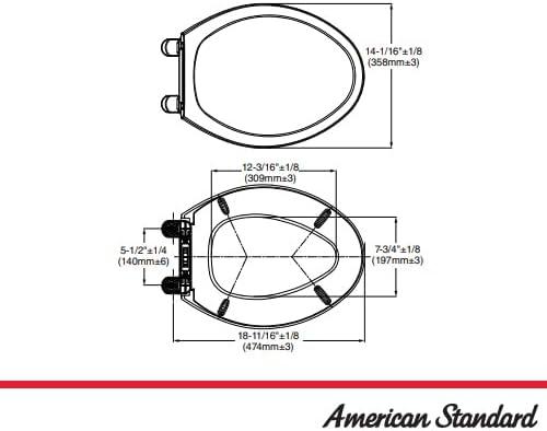 White Slow-Close Easy Lift-Off Elongated Toilet Seat