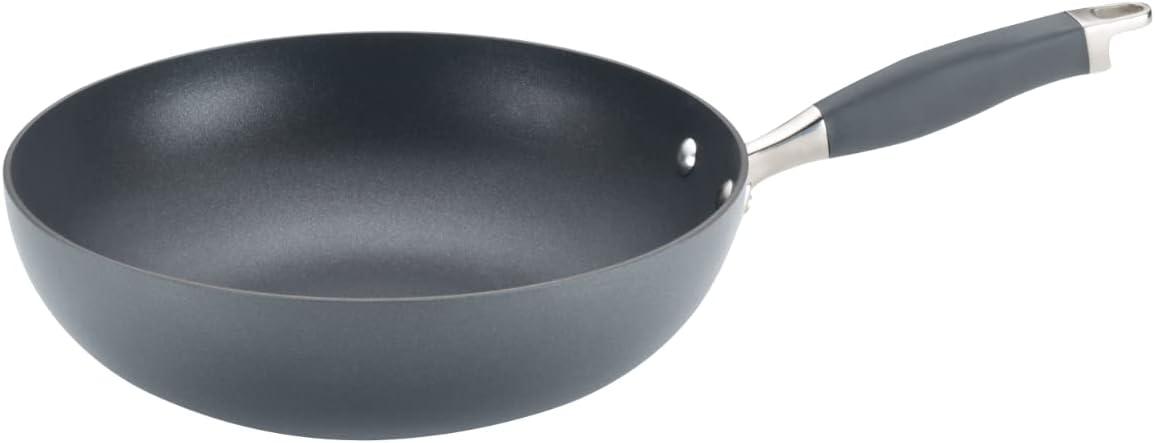 Anolon Anolon Advanced Home Hard Anodized Nonstick Stir Fry Pan / Wok, 12 Inch