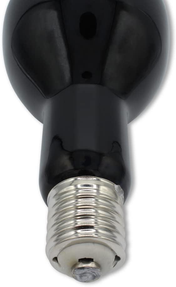 400W Black Ultraviolet UV Cannon Light Bulb